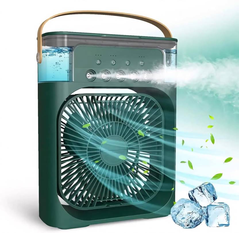 Mini USB Portable Fan With Mist Water Spray Mini Cooler for Office Kitchen and Home